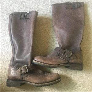 Veronica slouch boot, size 8